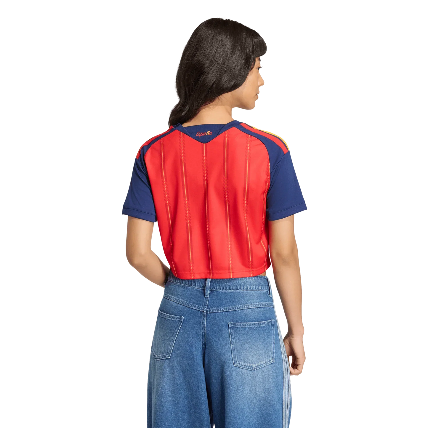 Camiseta de España 2026 primera equipación para mujer top