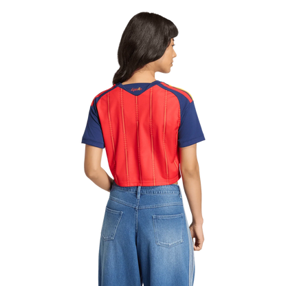 Camiseta de España 2026 primera equipación para mujer top