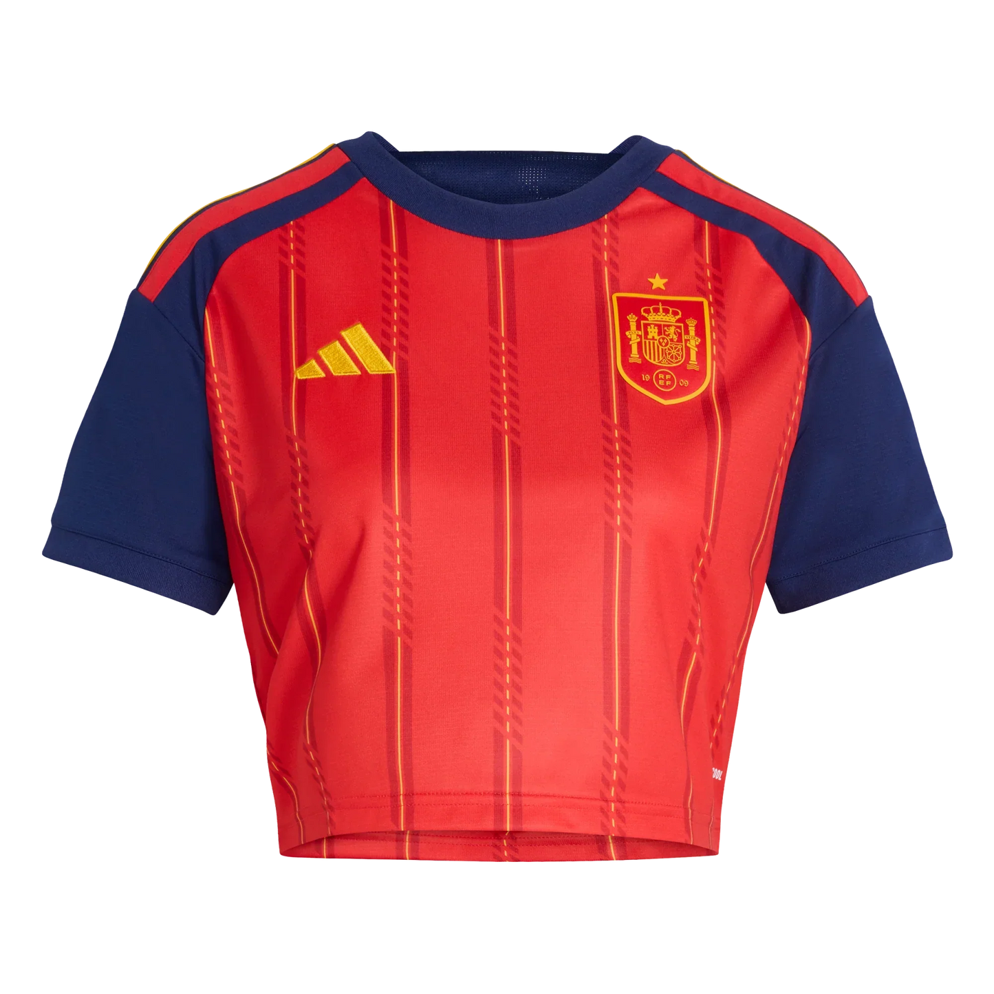 Camiseta de España 2026 primera equipación para mujer top