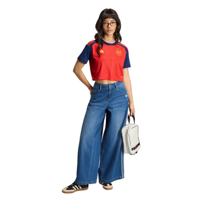 Camiseta de España 2026 primera equipación para mujer top