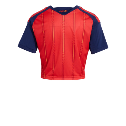Camiseta de España 2026 primera equipación para mujer top