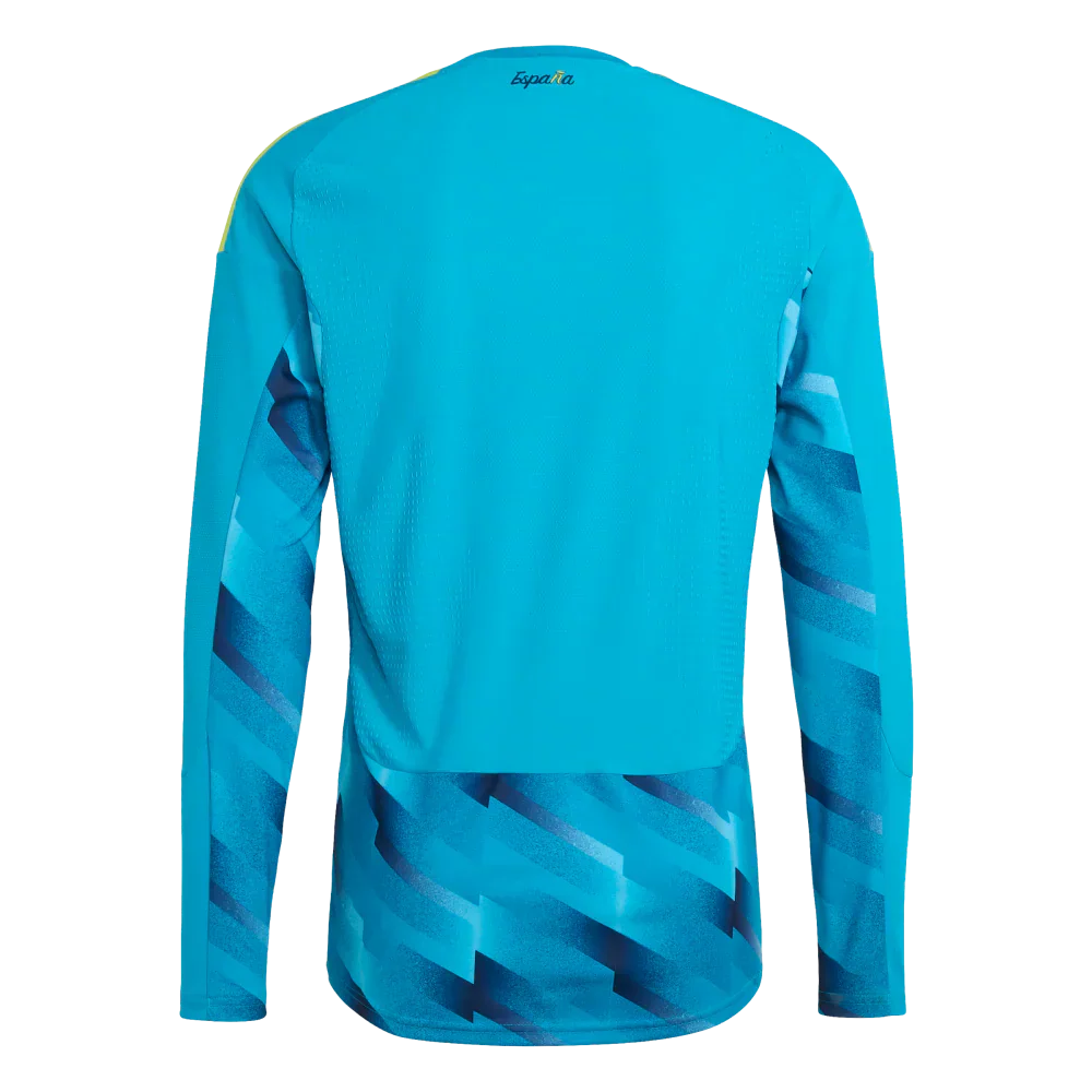 Camiseta de España 2026 portero para hombre authentic manga larga