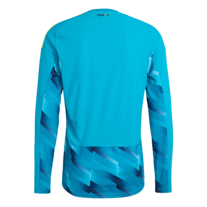Camiseta de España 2026 portero para hombre authentic manga larga